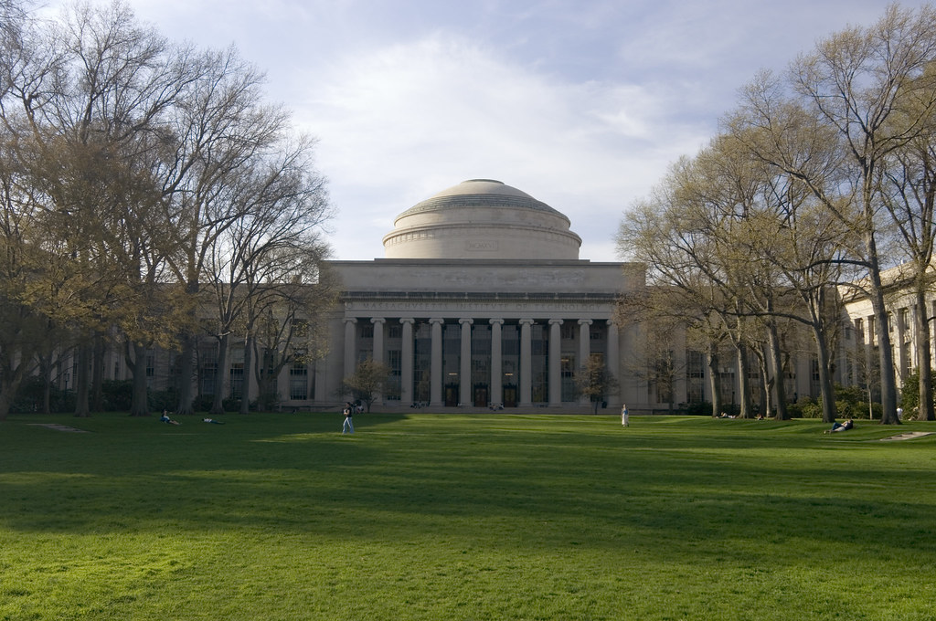 Exterior of MIT dome building in Cambridge